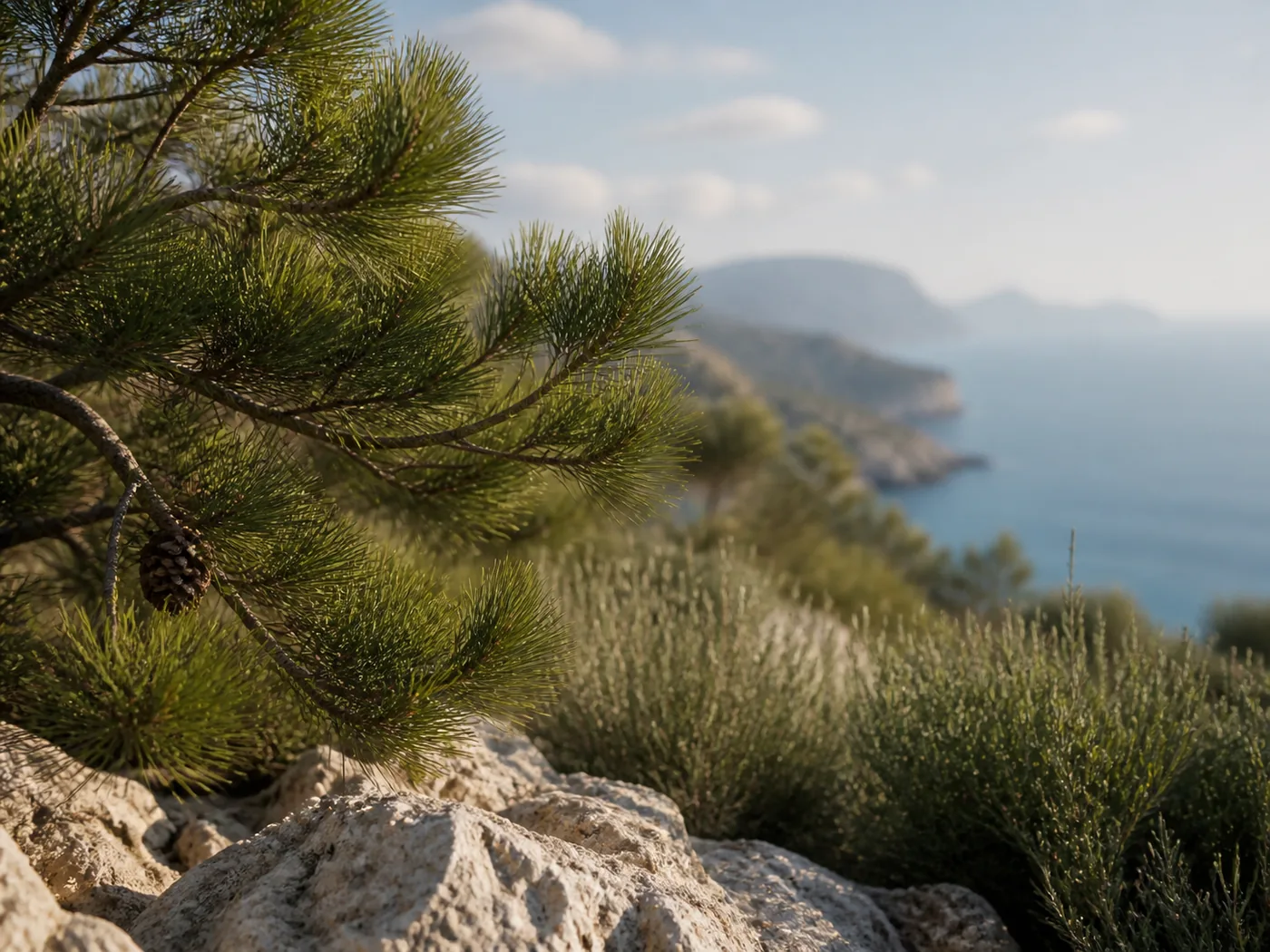 Pine tree detail